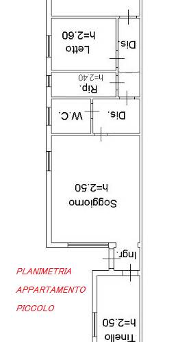 PLANIMETRIA APPARTAMENTO PICCOLO